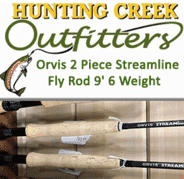 Hunting Creek Outfitters - Orvis 2 Piece Streamline Fly Rod 9 6 Weight  