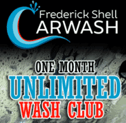 Frederick Shell Carwash -  Unlimited Wash Club Membership Elite Package - One Month